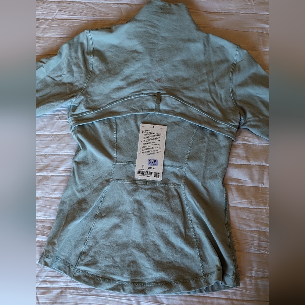 Lululemon Define Jacket Size 8 Hazy Jade - image 6